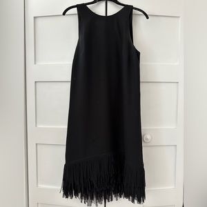 Banana republic dress with fringe detail